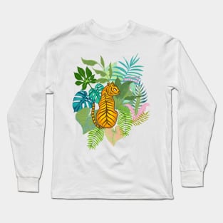 Tiger in the jungle Long Sleeve T-Shirt